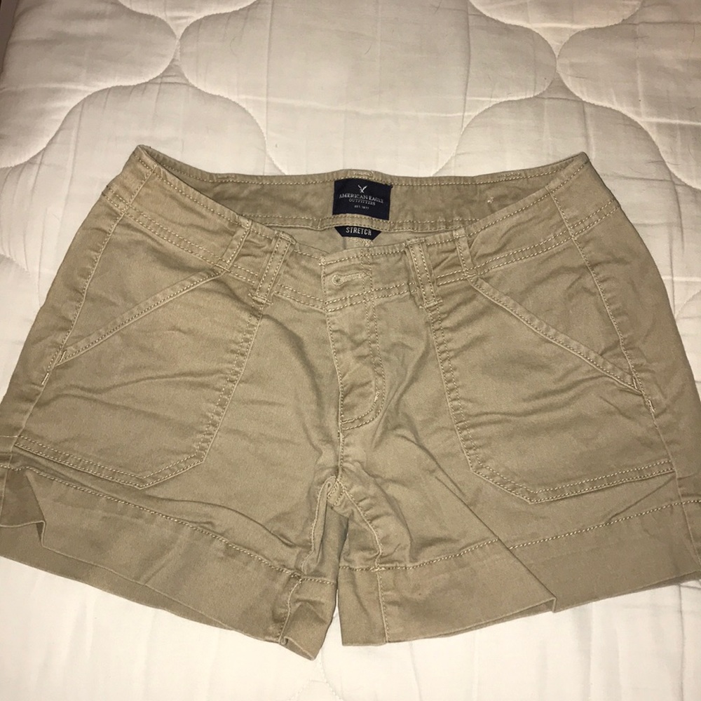 American Eagle Khaki Shorts